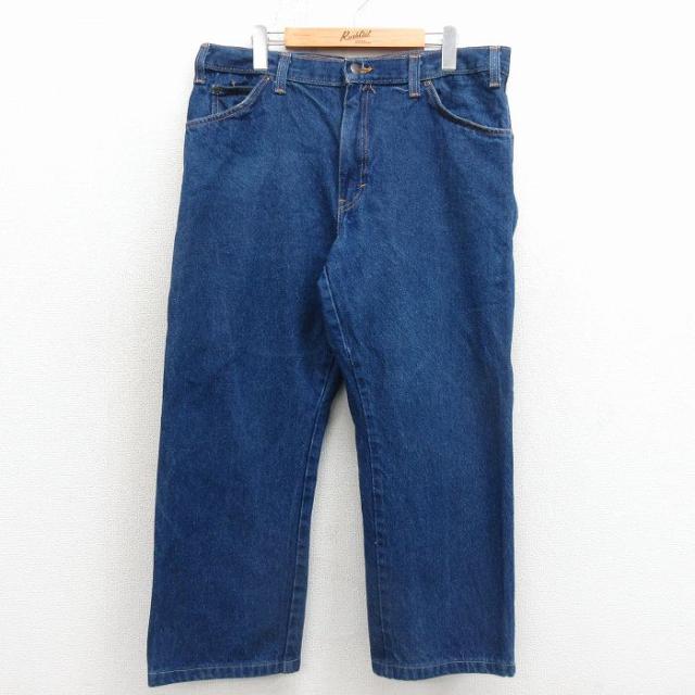 古着 ディッキーズ ジーンズ メンズ コットン 紺 デニム 26apr07 中古