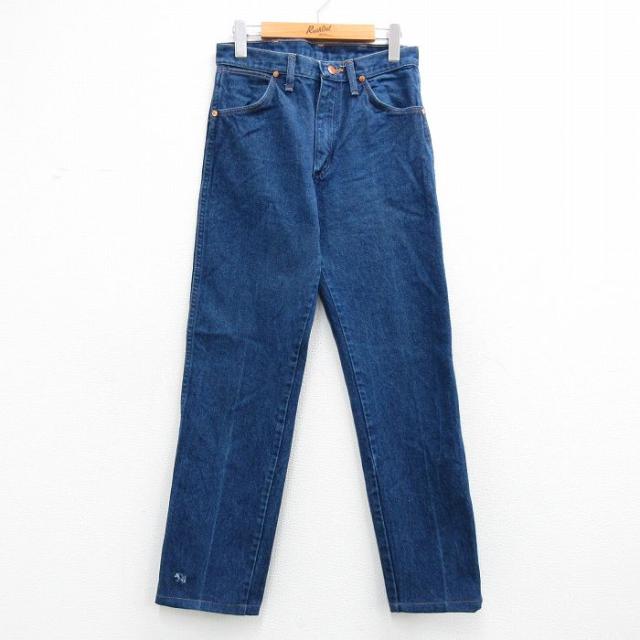 古着 ラングラー ジーンズ メンズ 90年代 90s コットン USA製 紺 デ
