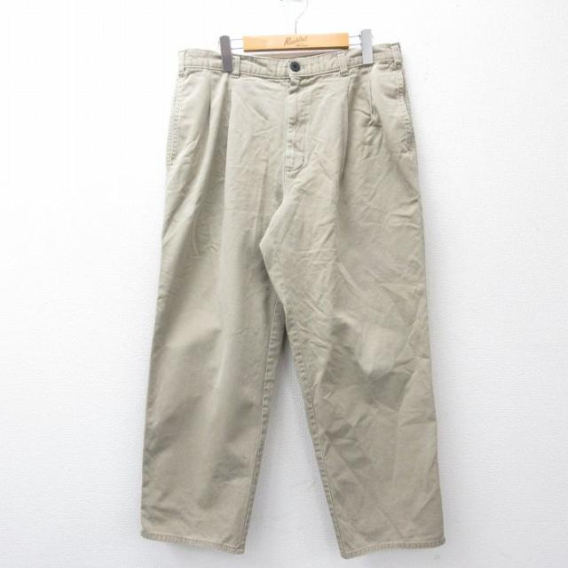 古着 ドッカーズ パンツ メンズ 90年代 90s コットン タロン ベージュ 