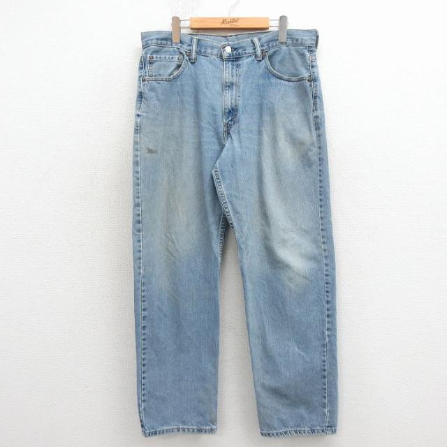 古着 ジーンズ Levis リーバイス 550 メンズ テーパード コットン 紺