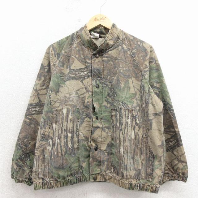 古着 リバティ 長袖 ハンティング ジャケット メンズ 90年代 90s リップ