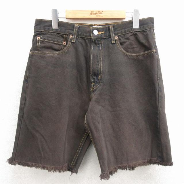 古着 シリーバイス Levis 550 ショート パンツ ショーツ メンズ テー