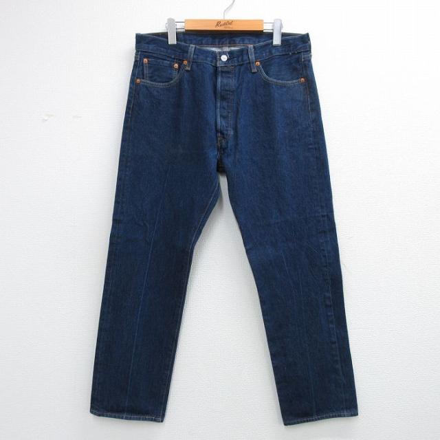 古着 ジーンズ Levis リーバイス 501 メンズ コットン 濃紺 デニム 