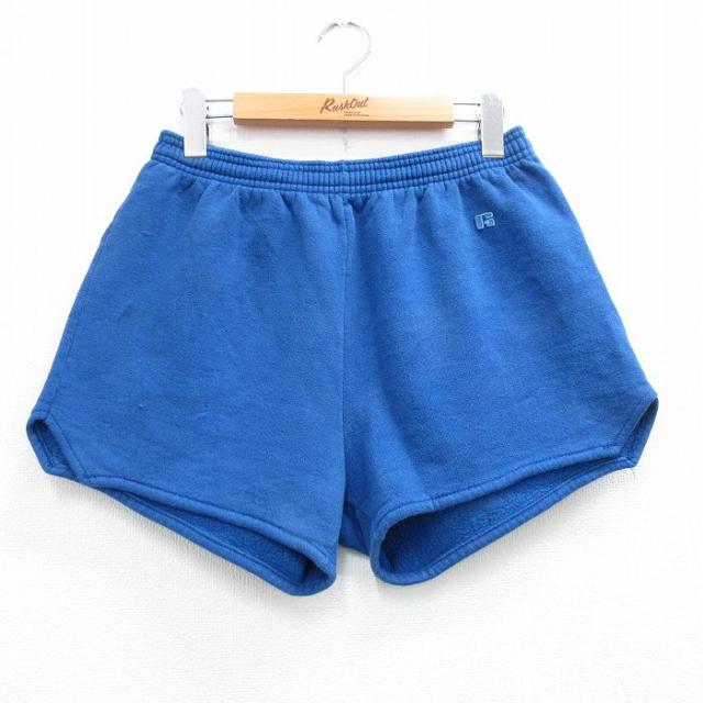 古着 ラッセル ショート スウェット パンツ ショーツ メンズ 90年代 90s