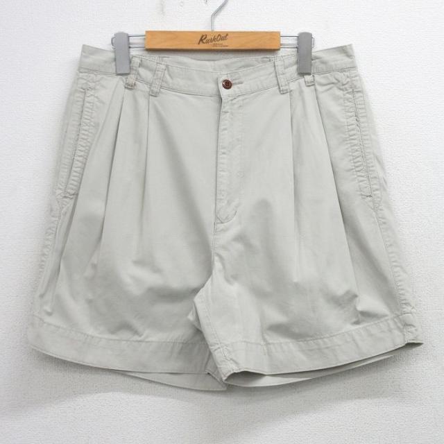 古着 ドッカーズ ショート パンツ ショーツ メンズ コットン 薄ベージュ 26