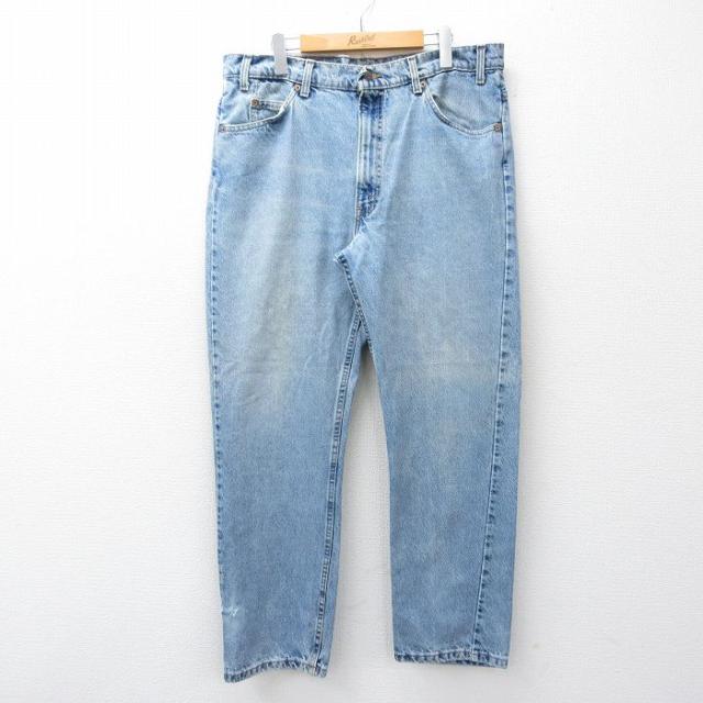 古着 ジーンズ Levis リーバイス 505 メンズ 90年代 90s 紺 デ