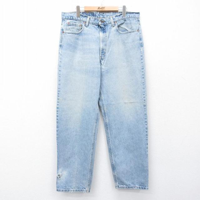 古着 ジーンズ Levis リーバイス 550 メンズ 90年代 90s ヒゲ 