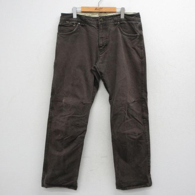 古着 KUHL パンツ メンズ 茶 26apr30 中古