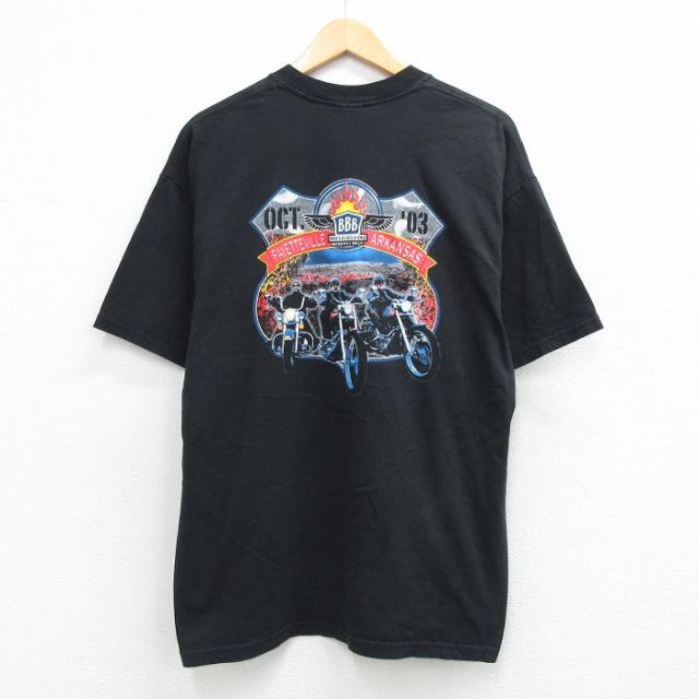 古着 半袖 ビンテージ Tシャツ メンズ 00年代 00s バイク BIKES 