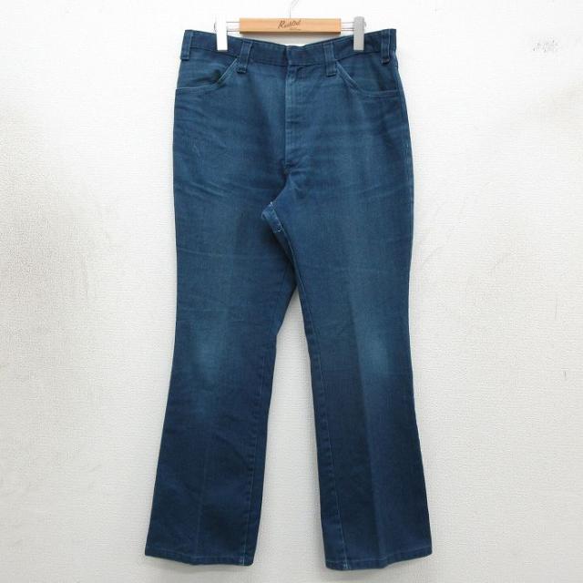 古着 ディッキーズ ワーク パンツ メンズ 70年代 70s フレア ブーツカッ