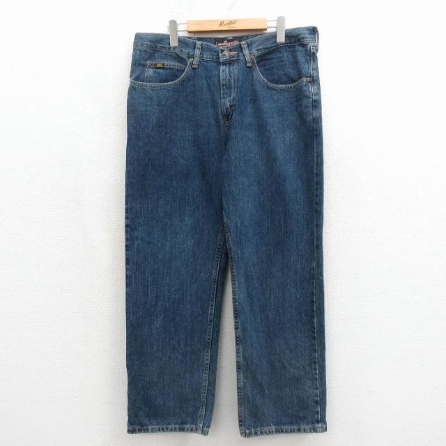 古着 リー Lee ジーンズ メンズ コットン 紺 デニム 26may11 中古