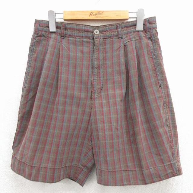 古着 ドッカーズ ショート パンツ ショーツ メンズ 90年代 90s エンジ他