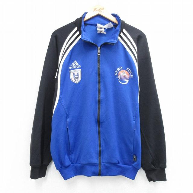 古着 アディダス adidas 長袖 ジャージ メンズ 90年代 90s ワンポ