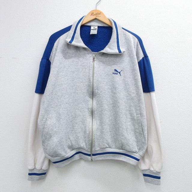 古着 プーマ puma 長袖 ジャージ メンズ 90年代 90s ワンポイントロ