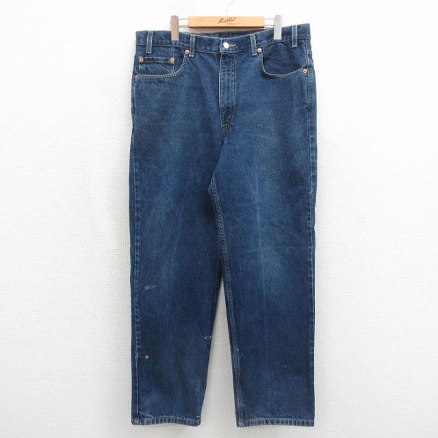 古着 ジーンズ Levis リーバイス 550 メンズ 00年代 00s テーパ