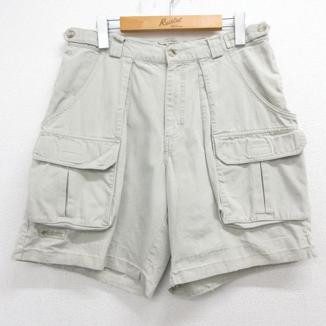 古着 コロンビア ショート ブッシュ パンツ ショーツ メンズ 00年代 00s