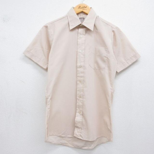 古着 モンゴメリーワード 半袖 シャツ キッズ 子供服 80年代 80s ベージ