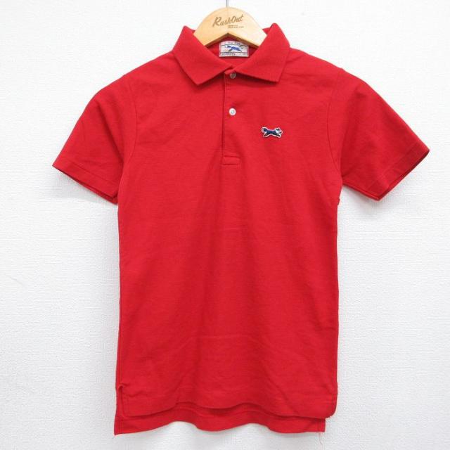 古着 ザフォックス THE FOX 半袖 ポロ シャツ キッズ 子供服 80年代