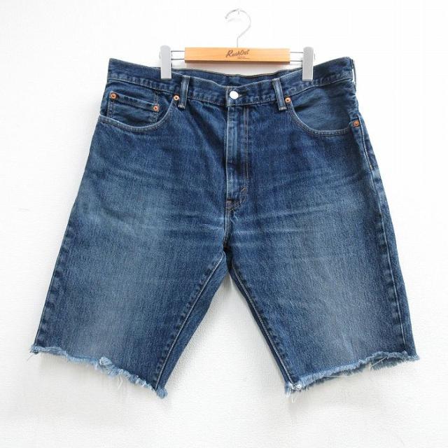 古着 リーバイス Levis 517 ショート パンツ ショーツ メンズ ヒゲ 