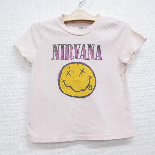 古着 半袖 ロック バンド Tシャツ キッズ ボーイズ 子供服 ニルバーナ ニル