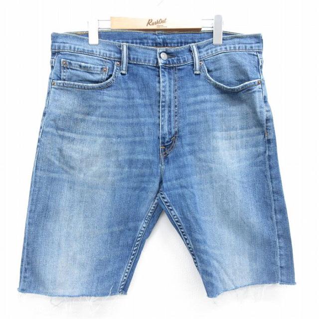 古着 リーバイス Levis 513 ショート パンツ ショーツ メンズ ヒゲ