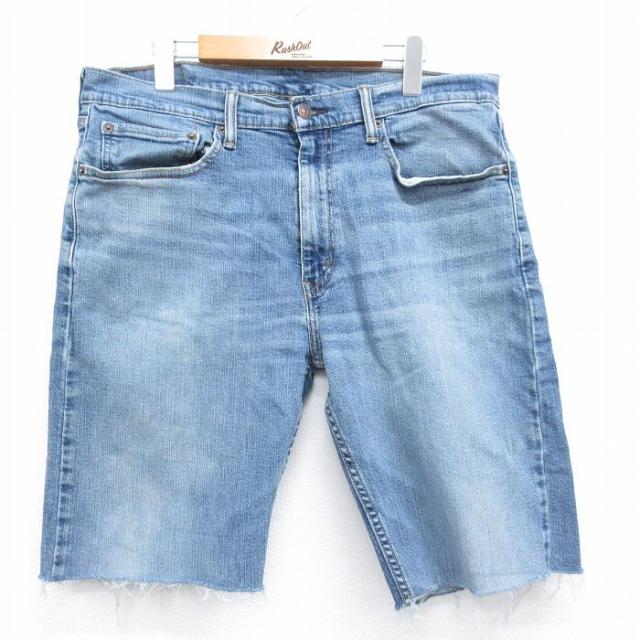古着 リーバイス Levis 505 ショート パンツ ショーツ メンズ ヒゲ