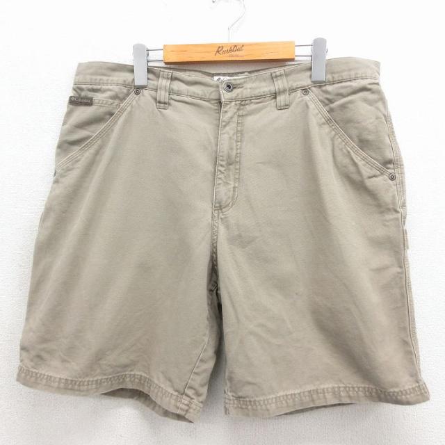 古着 コロンビア ショート ペインター パンツ ショーツ メンズ コットン ベー