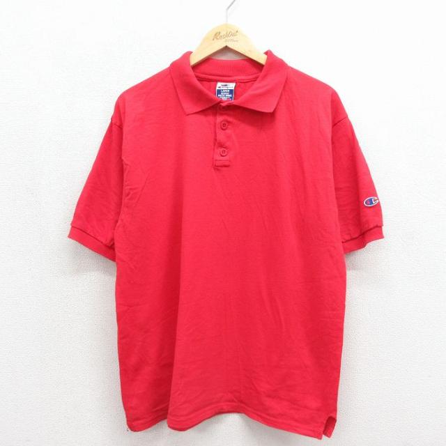 古着 チャンピオン champion 半袖 ブランド ポロ シャツ メンズ 90