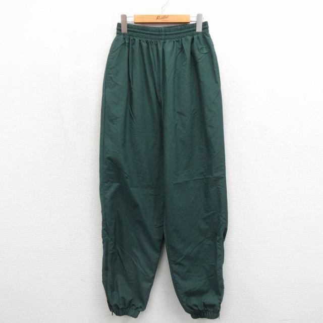 古着 チャンピオン champion ナイロン パンツ メンズ ワンポイントロゴ