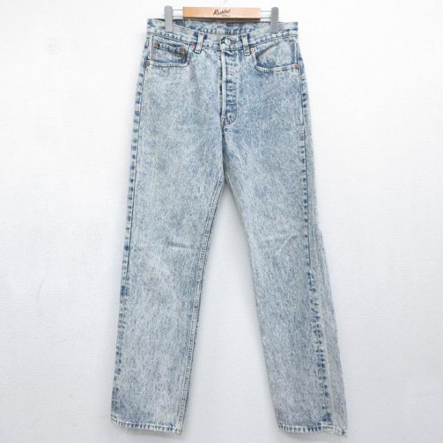 古着 ジーンズ Levis リーバイス 501 メンズ 90年代 90s ケミカ