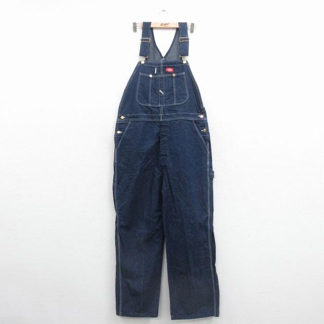 古着 ディッキーズ オーバーオール メンズ 90年代 90s 大きいサイズ コッ