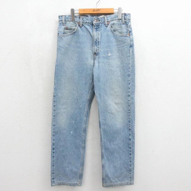 古着 リーバイス Levis 505 メンズ 00年代 00s コットン ネイビ
