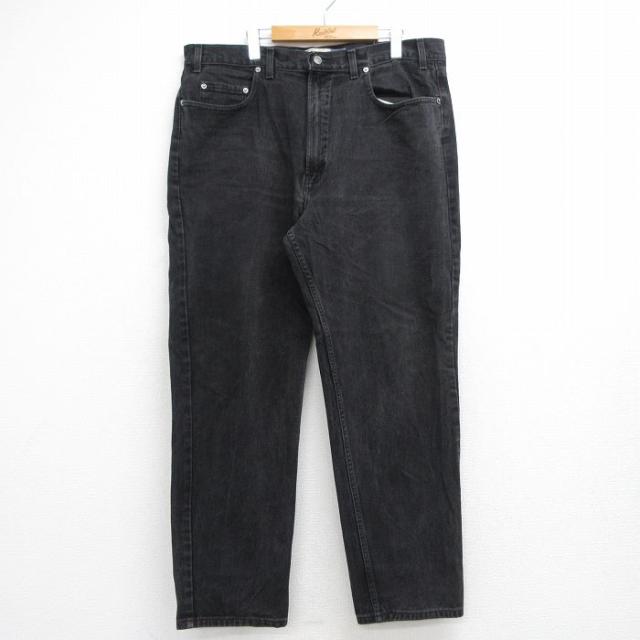古着 ギャップ GAP ジーンズ メンズ 00年代 00s 大きいサイズ ブラッ