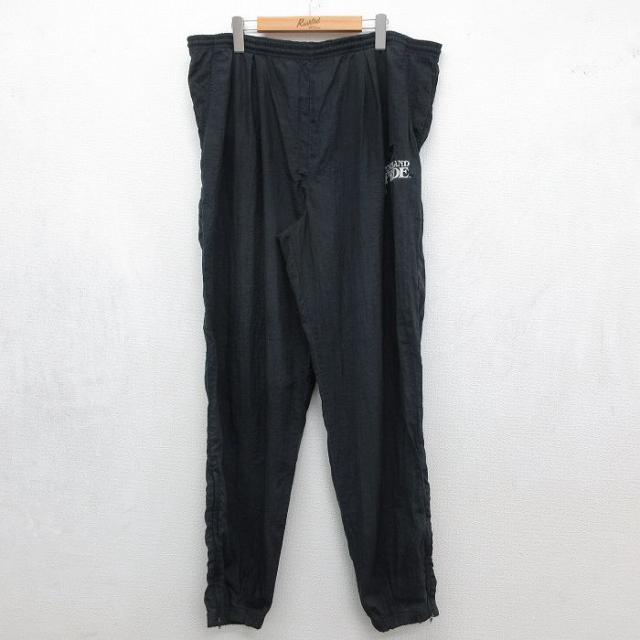 古着 ナイキ NIKE ナイロン スウェット パンツ メンズ PRIDE ブラッ