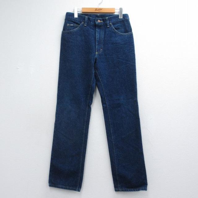古着 リー Lee ジーンズ メンズ 90年代 90s コットン USA製 ネイ