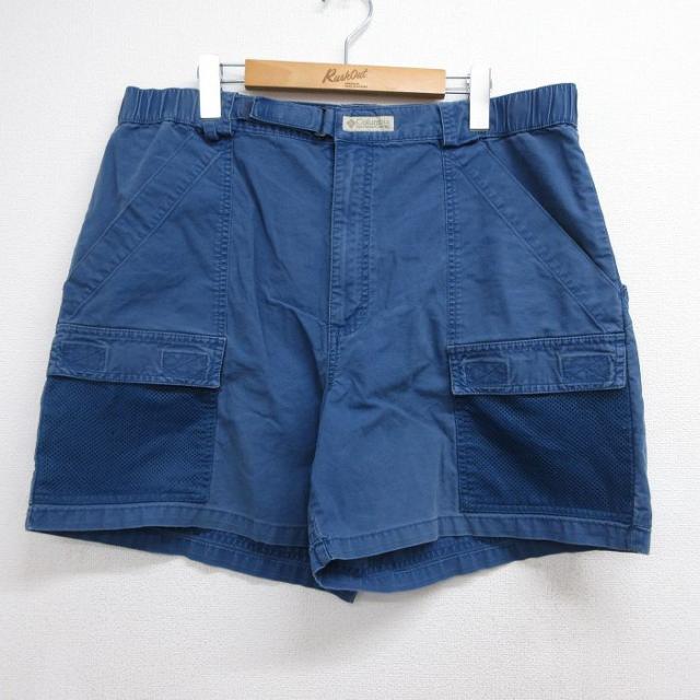 古着 コロンビア ショート ブッシュ パンツ ショーツ メンズ 00年代 00s