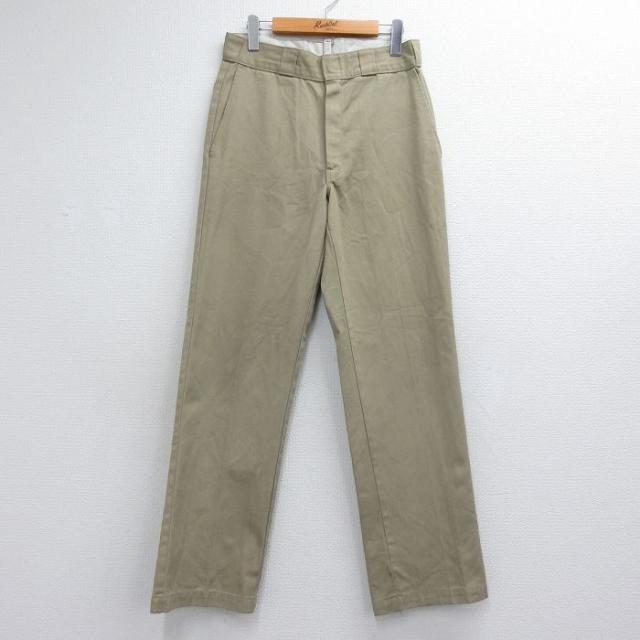 古着 ディッキーズ ワーク パンツ メンズ 90年代 90s USA製 ベージュ