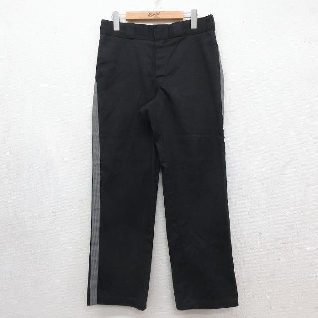 古着 ディッキーズ ワーク パンツ メンズ 874 ブラック 26jul04 中