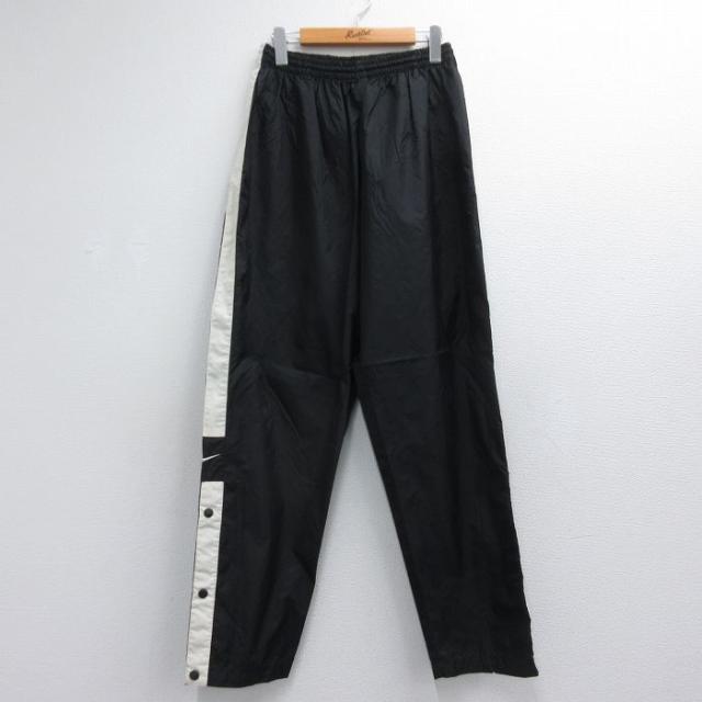 古着 ナイキ NIKE ナイロン パンツ メンズ 90年代 90s ワンポイント