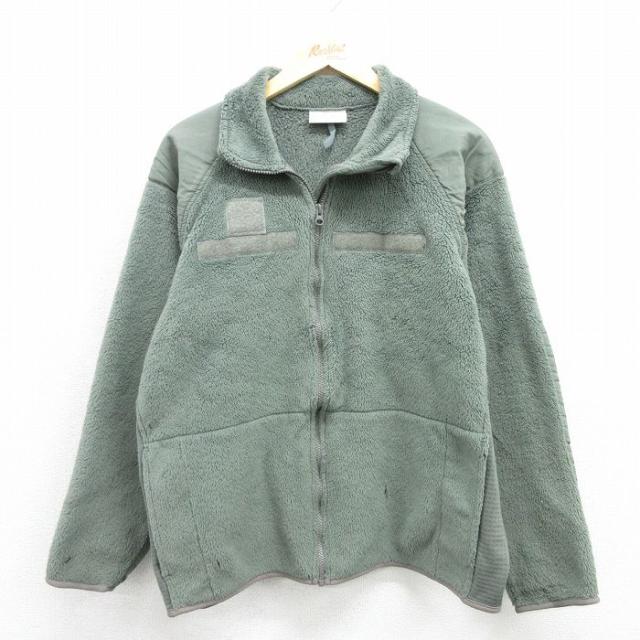 古着 長袖 ミリタリー フリース ジャケット メンズ ECWCS GEN3 レベ
