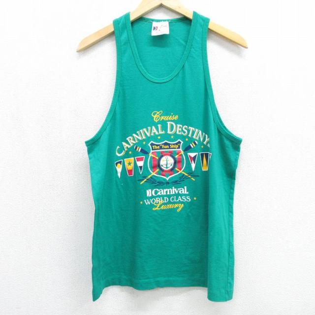 古着 ビンテージ タンクトップ メンズ 90年代 90s CARNIVAL コッ