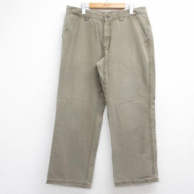 古着 EMS パンツ メンズ コットン ベージュ 26jul10 中古