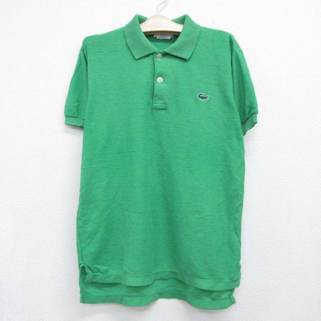 古着 ラコステ LACOSTE IZOD 半袖 ポロ シャツ キッズ ボーイズ