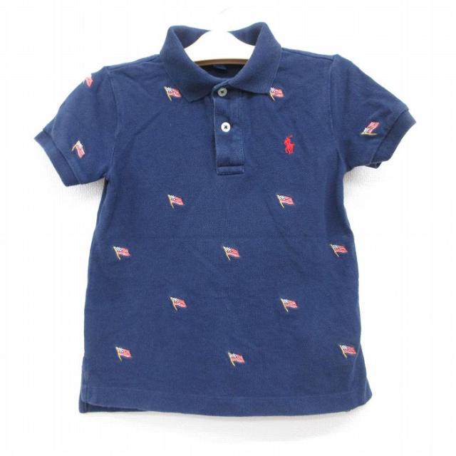 古着 ラルフローレン 半袖 ブランド ポロ シャツ キッズ ボーイズ 子供服 ワ