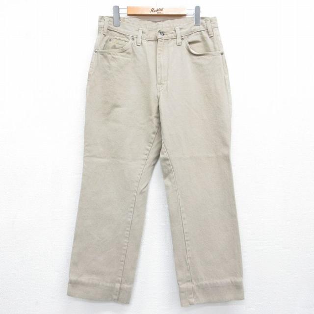 古着 ディッキーズ ジーンズ メンズ 90年代 90s ベージュ デニム 26j