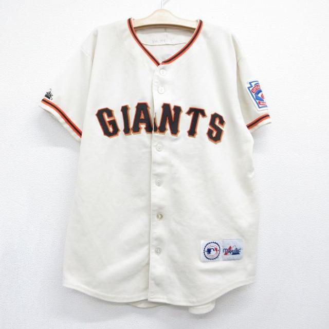 古着 マジェスティック 半袖 ベースボール シャツ キッズ ボーイズ 子供服 ジ