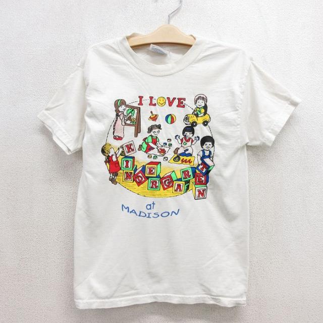 古着 ヘインズ 半袖 ビンテージ Tシャツ キッズ ボーイズ 子供服 00年代 