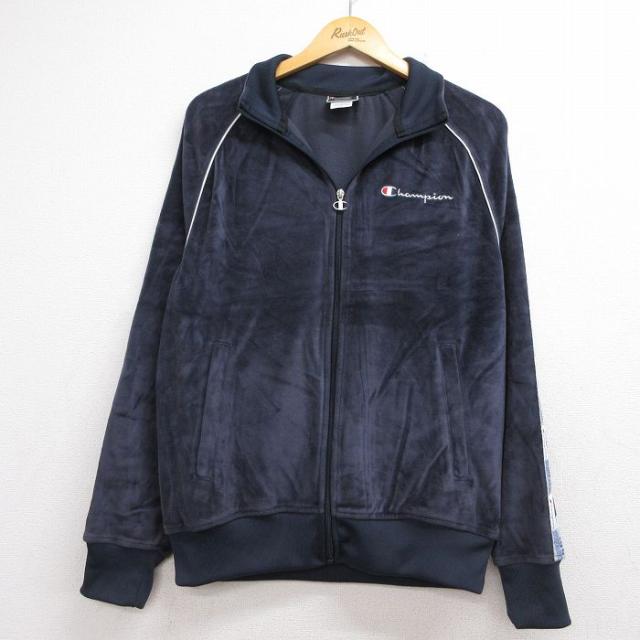 古着 チャンピオン Champion 長袖 ジャージ メンズ ワンポイントロゴ