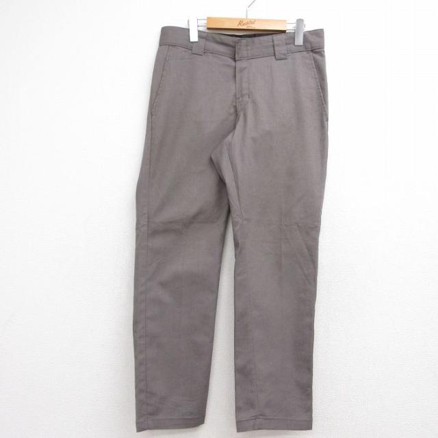 古着 ディッキーズ ワーク パンツ メンズ グレー 26jul21 中古