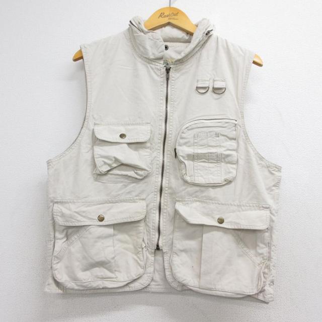 古着 バナナリパブリック ブランド ハンティング ベスト メンズ 00年代 00